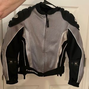 Women’s Small Joe Rocket Rider jacket with pads and Rash guard.